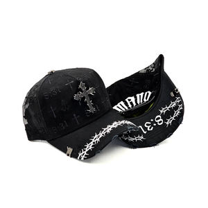 Casquette de baseball à 5 panneaux brodée ODM OEM, vente en gros de chapeaux avec logo personnalisé, originales Gorras G5 Mayoreo - Product Image 2