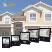 Proyector de iluminación led para exteriores, reflector impermeable de 20W, 30W, 50W, 100W, 150W y 200W