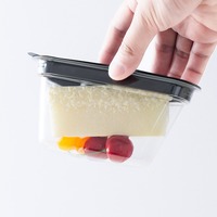 Boîte à gâteau triangulaire pour mousse, emballage transparent en PET de 6 et 8 pouces, à coins coupés, pour pâtisserie occidentale