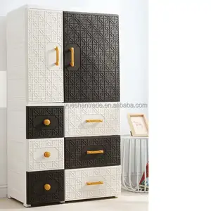 의류 두꺼운 아기 옷장 대용량 침실 가구 어린이 찬장에 대 한 도매 가격 플라스틱 보관 서랍 - Product Image 3