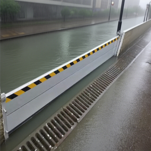 Les portes de contrôle d'inondation domestiques portables et les DAMS sont utilisés dans les systèmes de sécurité à domicile - Product Image 4