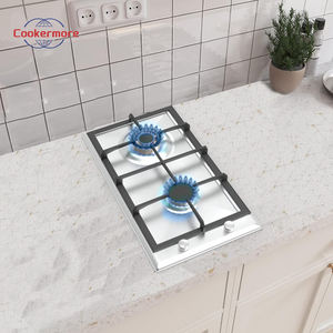 Piano cottura in acciaio inossidabile resistente alle alte Temperature <span class=keywords><strong>per</strong></span> uso domestico due fornelli <span class=keywords><strong>per</strong></span> cucina a Gas in ferro naturale RV <span class=keywords><strong>gpl</strong></span> - Product Image 3