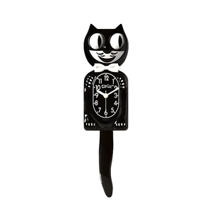 Horloge murale pendule 2D à design inversé <span class=keywords><strong>Kate</strong></span> Cat - Fonctionnant sur piles, idéale pour les salons et les chambres d'enfants. - Product Image 6