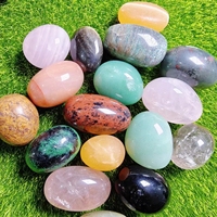 Vente en gros de pierres précieuses en cristal, pierres de culbutage polies, cristaux mixtes, pierre de guérison Reiki pour Fengshui