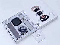 Reloj Inteligente BT de Alta Calidad, Nuevo, OEM, Personalizado, para Fitness, Salud, Presión Arterial, Venta al por Mayor, Resistente al Agua IP68, con Doble Correa