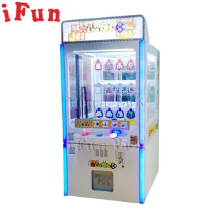 Châu Âu Phổ Biến Nhất Key Master Quà Tặng Bán Hàng Tự Động Arcade Trò Chơi Máy Bv20 Hóa Đơn Chấp Nhận Vàng Giày Chìa Khóa Treo Máy