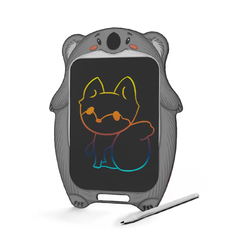 Tablet tulis Lcd papan gambar anak Model kartun alas tulis Digital alas Memo desain baru papan gambar elektronik