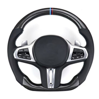 Volant LED pour BMW M1 M2 M3 M4 M5 G Series F40 F44 G20 G21 G28 G22 G29 G80 Volant en fibre de carbone forgé personnalisé