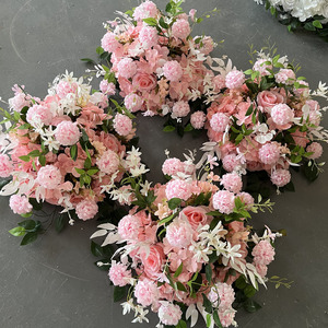 Bola de flores rosas artificiales de 70cm, centros de mesa de boda, flores de lujo para decoración de eventos - Product Image 6