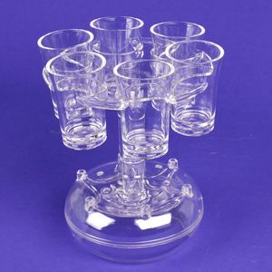 Divisores de Whisky con Etiqueta Personalizada de Alta Calidad, Dispensadores de Bebidas Autoservicio con Seis Vasos de Chupito - Product Image 1