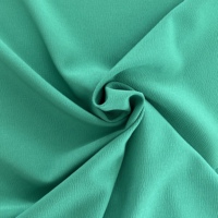 Tissu crêpe extensible 4 directions en polyester et élasthanne, fabrication sur mesure OEM, pour vêtements, robes, jupes, chemisiers et autres articles de mode.