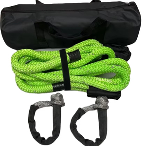 Kit d'outils de récupération cinétique d'urgence JINLI, <span class=keywords><strong>sangle</strong></span> de remorquage en nylon pour <span class=keywords><strong>4x4</strong></span>, tout-terrain, UTV, ATV, camions - Product Image 1