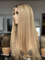 Perruques en cheveux humains SHY Medical, entièrement nouées à la main, cheveux humains doux, effet cuir chevelu réaliste, remplacement capillaire pour femmes, marque privée