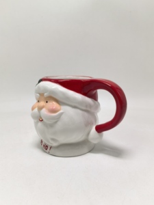 Taza de Café de Cerámica 3D de Navidad con Diseño de Papá Noel <span class=keywords><strong>Hohoho</strong></span>, Taza para Leche - Product Image 2