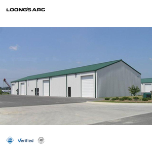 Kết cấu thép mái giàn nhà xưởng đúc sẵn nhà kho thép - Product Image 1