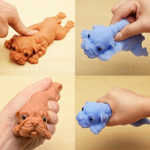 Juguete Antiestrés 3D Adorable en Oferta, Material TPR Suave, Perrito Lindo, Squishy de Pug, Juguete de Descompresión para Niños, Regalo - Product Image 2