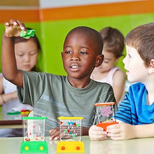 All'ingrosso a buon mercato classico giocattolo Nostalgia trasparenza Mini Retro passatempo palmare anello d'acqua giochi Ross - Product Image 3