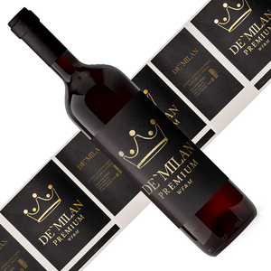 Etiquetas de Vino Personalizadas al por Mayor, Autoadhesivas, con Estampado en Relieve, Impresión UV, Papel Texturizado, Etiquetas de Lujo para Botellas de Vino - Product Image 4