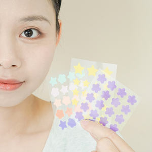 Paquet compact patchs hydrocolloïdes pour l'acné avec étui bouton d'acné <span class=keywords><strong>Patch</strong></span> étoiles boîte pour le visage - Product Image 4