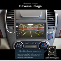 Reproductor MP5 Universal para Auto de 7 Pulgadas con Pantalla Táctil Completa, 2 DIN, Multimedia, Estéreo, Radio FM, Reproductor de Video, USB/TF, Entrada AUX, Cámara Trasera