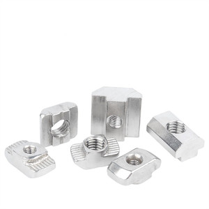 Các loại khác nhau của Metric m4/10-32 kích thước khe cắm 6 Thép Búa đầu Nut 2d11.ba.01 - Product Image 6