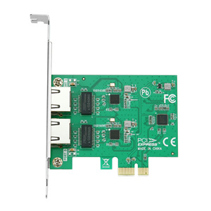 Pci-e dual-port 1G Gigabit scheda di rete Realtek RTL8111F server desktop cablato Ethernet <span class=keywords><strong>Black</strong></span> Group ROS - Product Image 1