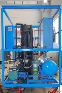 전문 제빙기 스테인레스 스틸 1 톤 튜브 제빙기 제조 업체 직판매