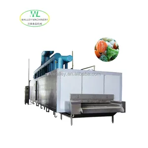 Hotsale Commercial Tunnel Freezing Equipment IQF Quick Freezer Machine for Fish and Shrimp
