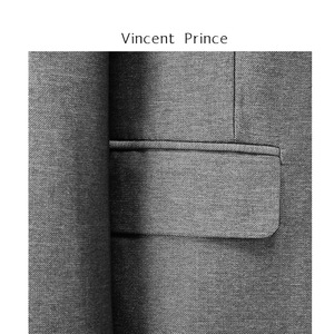 Traje de <span class=keywords><strong>Hombre</strong></span> Gris Plateado de 2 Piezas, Blazer y Pantalones Formales, Trajes <span class=keywords><strong>para</strong></span> Bodas y Fiestas de Negocios, Ropa de Moda <span class=keywords><strong>para</strong></span> <span class=keywords><strong>Hombre</strong></span>, Atuendo de Caballero - Product Image 3