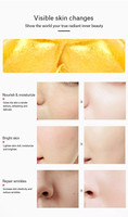 Oem gros naturel Anti-âge blanchissant bio 24k or masque collagène Peeling décoller argile soins de la peau or masque facial