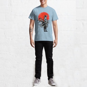 Maglietta a maniche corte Roronoa Zoro da uomo classica girocollo stampata su misura <span class=keywords><strong>Anime</strong></span> - Product Image 3