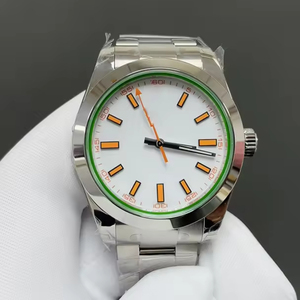 Reloj Mecánico de Diseño de Lujo Unisex, Alta Calidad, Acero Inoxidable, Cristal de Zafiro, Movimiento Miyota, Resistente al Agua - Product Image 3