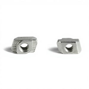 Tuerca Deslizante Hexagonal Mecanizada por CNC Personalizada, Rosca Derecha, Ranura en T, para Tornillos M4/M5/M6, Clase 4 - Product Image 3