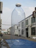 Bouteille de vodka gonflable en PVC pour la publicité / Bouteille de vodka gonflable géante pour la publicité extérieure