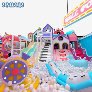 Instalaciones de Parque de Atracciones con Temáticas Completas, Castillo Inflable Comercial Personalizado, Equipo de Juegos Interior para Niños - Product Image 6