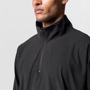 Sudadera con cremallera de cuarto de muestra gratis para hombre, muestra gratis, chaqueta con cuello levantado hecha a medida con bolsillos laterales - Product Image 5