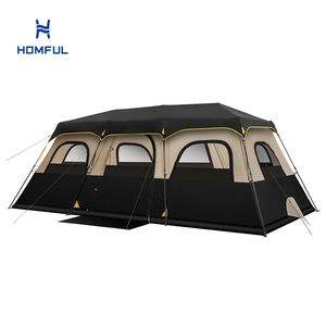 <span class=keywords><strong>Tente</strong></span> portable coupe-vent HOMFUL pour le camping en plein air |   Installation facile et flux d'air supérieur - Product Image 1