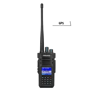 Chierda 10w dual band HD1 handheld IP67 waterproof encryption GPS radio CE FCC IC 10km walkie talkies long range