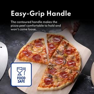 Pala Multifunzione per Pizza con Spatola e Tagliere, Guida Misure Incisa per Cucina e Servizio Domestico - Product Image 6