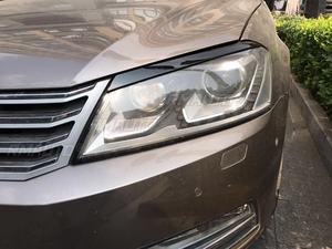 Pestañas para Faros Delanteros de Coche, Cubiertas Decorativas de ABS para Faros, Accesorios para VW Passat B7 2010 2011 2012 2013 2014 - Product Image 1