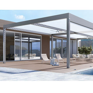 AS2047 TOMA Extérieur En Aluminium Jardin Pergola Économique <span class=keywords><strong>Cartport</strong></span> Structure Manuel Poudre Enduit Cadre Pergola Gazebo Pavilion - Product Image 5