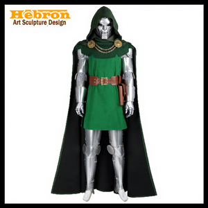 Ensemble complet personnalisé prêt-à-porter <span class=keywords><strong>de</strong></span> costumes <span class=keywords><strong>de</strong></span> personnage <span class=keywords><strong>de</strong></span> film Doctor Doom <span class=keywords><strong>de</strong></span> la Fantastique Quatuor pour hommes adultes pour Halloween - Product Image 1