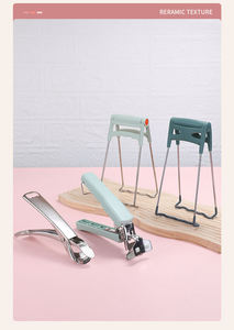 Vente en gros Syh255 Gadgets de cuisine en gros Pince à bol en acier inoxydable anti-brûlure, support de plat épaissi antidérapant - Product Image 2