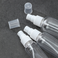 30ml 50ml 60ml 100ml Capacité personnalisée Emballage cosmétique en plastique Bouteille à pompe Bouteille d'alcool Bouteille à brouillard fin