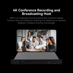 4K HDMI Grabación de conferencias Host de transmisión Transmisión en tiempo real Gestión AV y comunicación interactiva - Product Image 2