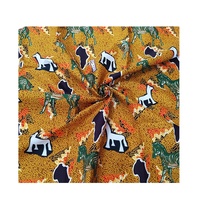 Nouveau Tissu Imprimé Ankara Wax 6 Yards 100% Polyester Véritable Wax Hollandais