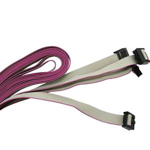 快速运输IDC连接器灰色扁平带状电缆OEM 2.54毫米间距线束 - Product Image 2