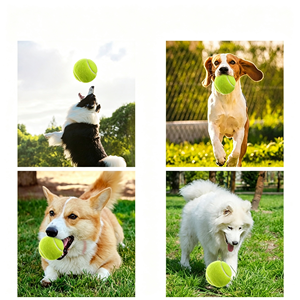 Durable <b>Dog</b> <b>Balls</b> Tough Felt Chew Proof Puncture Resistant Long Throw <b>Dog</b> Tennis <b>Balls</b> Heavy Duty Pack Championship Grade - Product Image 4
