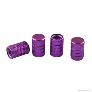 Tapas de Válvula de Aluminio de Colores 8V1 Universales Sólidas Moleteadas para Reparación y Reemplazo de Neumáticos de Coche - Product Image 4