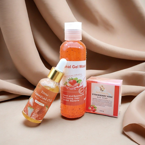 Gel de Lavado Femenino de Gran Venta para el Cuidado Íntimo Hidratante con Equilibrio de pH y Aroma a Fresa, Aceite para Masaje Yoni, Jabón Yoni para Mujer - Product Image 6